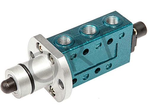 Double Way H valve（peacock blue）