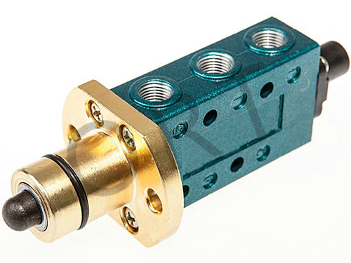 Double Way H valve（peacock blue）